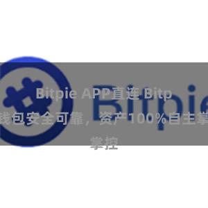 Bitpie APP直连 Bitpie钱包安全可靠，资产100%自主掌控