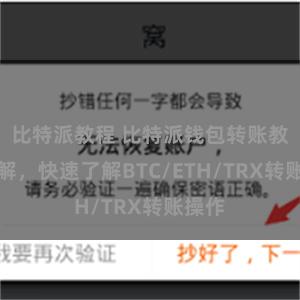 比特派教程 比特派钱包转账教程详解，快速了解BTC/ETH/TRX转账操作