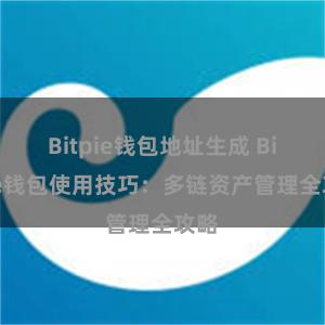 Bitpie钱包地址生成 Bitpie钱包使用技巧：多链资产管理全攻略