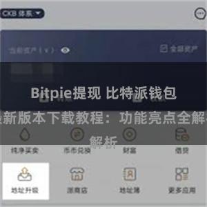 Bitpie提现 比特派钱包最新版本下载教程：功能亮点全解析