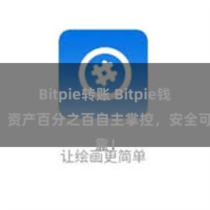 Bitpie转账 Bitpie钱包：资产百分之百自主掌控，安全可靠！