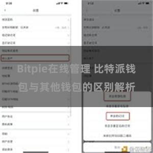 Bitpie在线管理 比特派钱包与其他钱包的区别解析