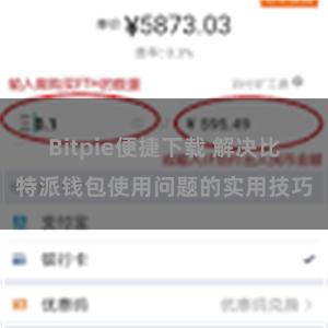 Bitpie便捷下载 解决比特派钱包使用问题的实用技巧