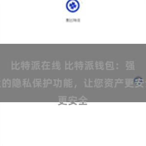 比特派在线 比特派钱包：强大的隐私保护功能，让您资产更安全