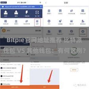 Bitpie官网地址推荐 比特派钱包 VS 其他钱包：有何区别？