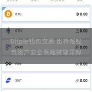 Bitpie钱包交易 比特派钱包资产安全保障措施详解