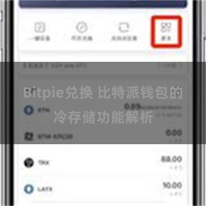 Bitpie兑换 比特派钱包的冷存储功能解析